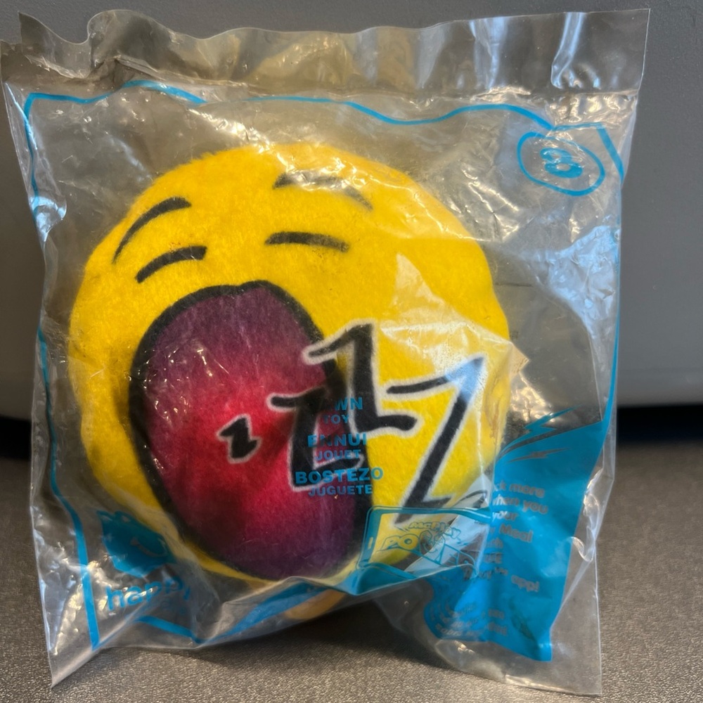 McDonald’s Happy Meal 2016 Emoji Plush Toy Collection (Lot of 7) - Picture 4 of 10